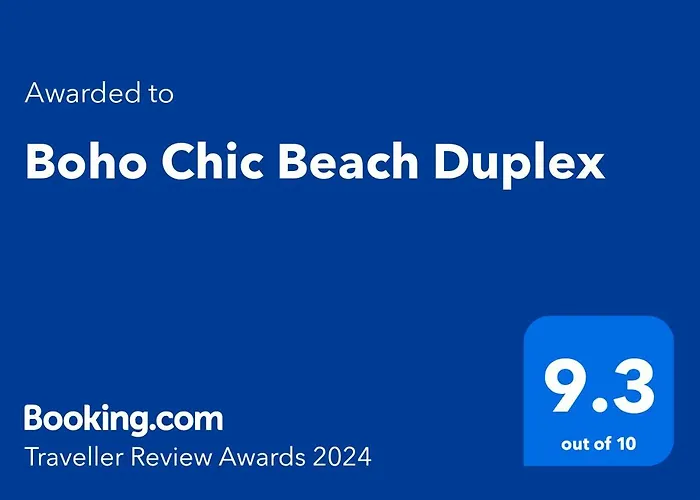 Boho Chic Beach Duplex